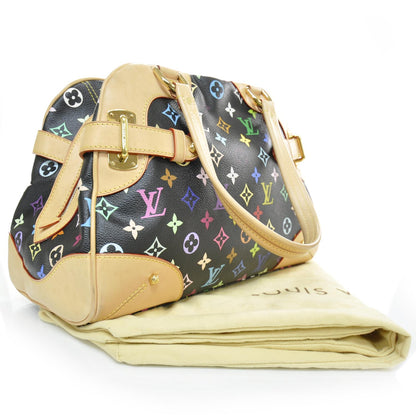 Louis Vuitton Monogram Multicolor Claudia Black 2 of 9