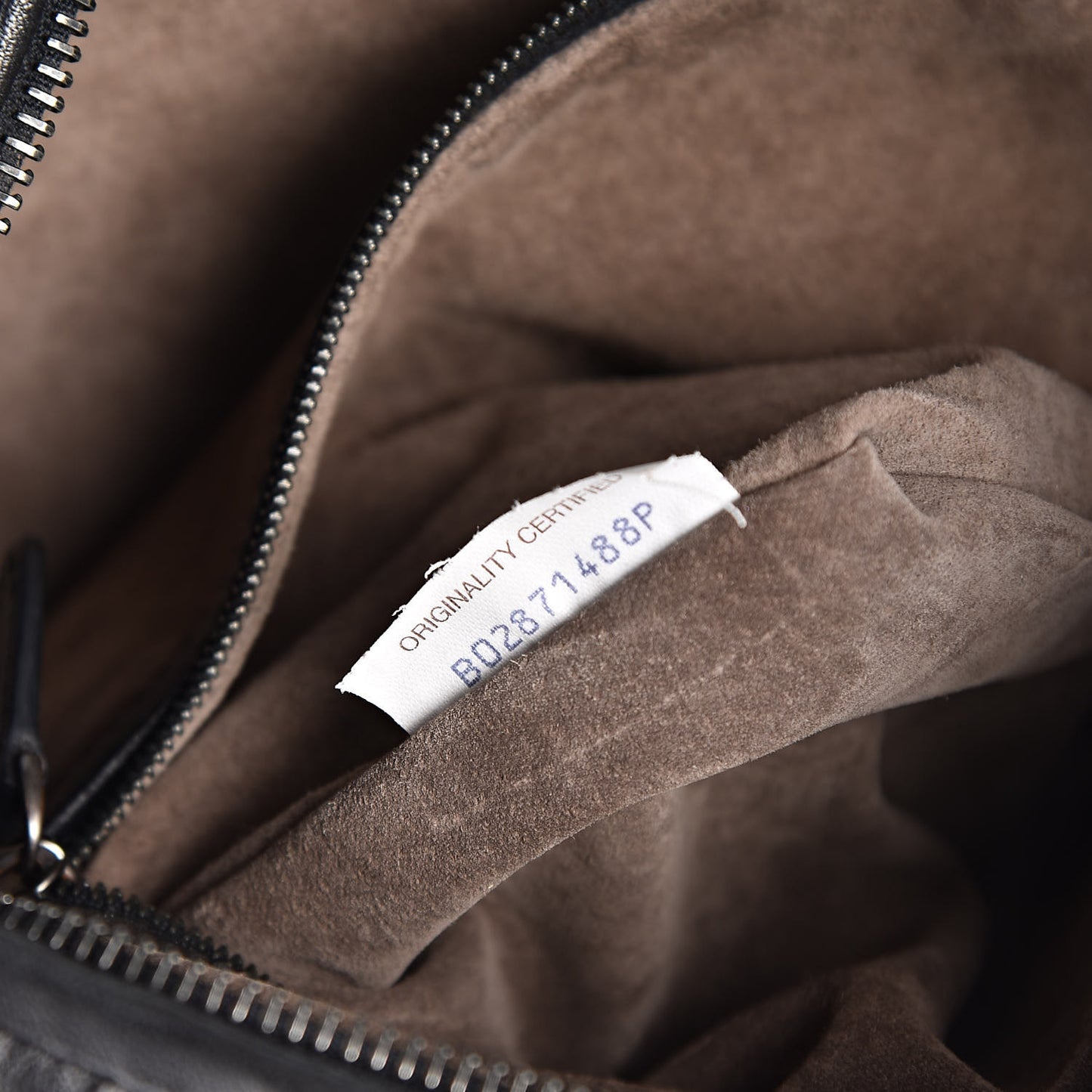 Nappa Intrecciato Large Veneta Hobo Black