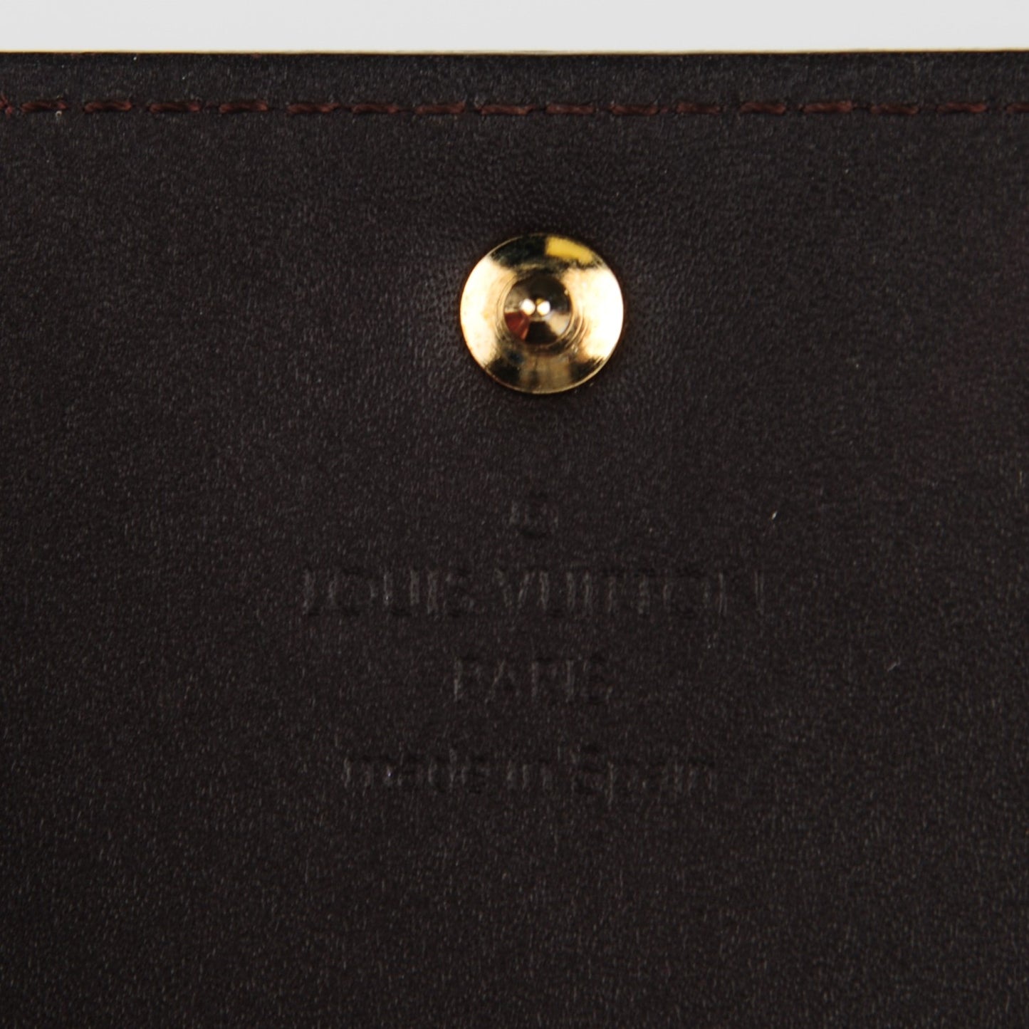 Vernis Business Card Holder Amarante