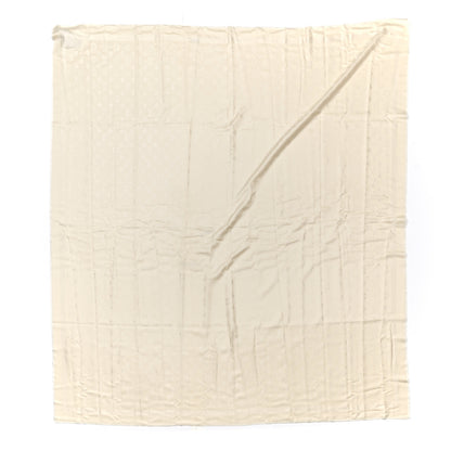 Louis Vuitton Wool Silk Monogram Classic Shawl Ivory 1 of 4
