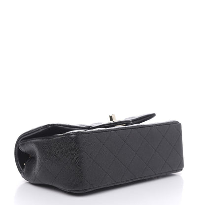 Chanel Caviar Quilted Mini Rectangular Flap Black 4 of 10