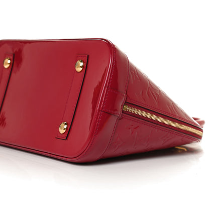 Louis Vuitton Vernis Alma PM Cherry 9 of 9