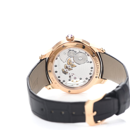 Audemars Piguet 18K Rose Gold Alligator Diamond 39.5mm Millenary Manual Winding Watch 77247OR.ZZ.A812CR.01 4 of 7