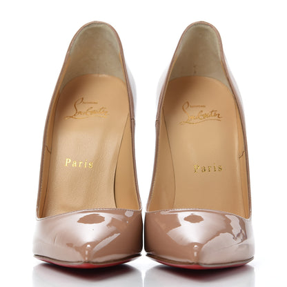 Christian Louboutin Patent So Kate 120 Pumps 37.5 Nude 2 of 11