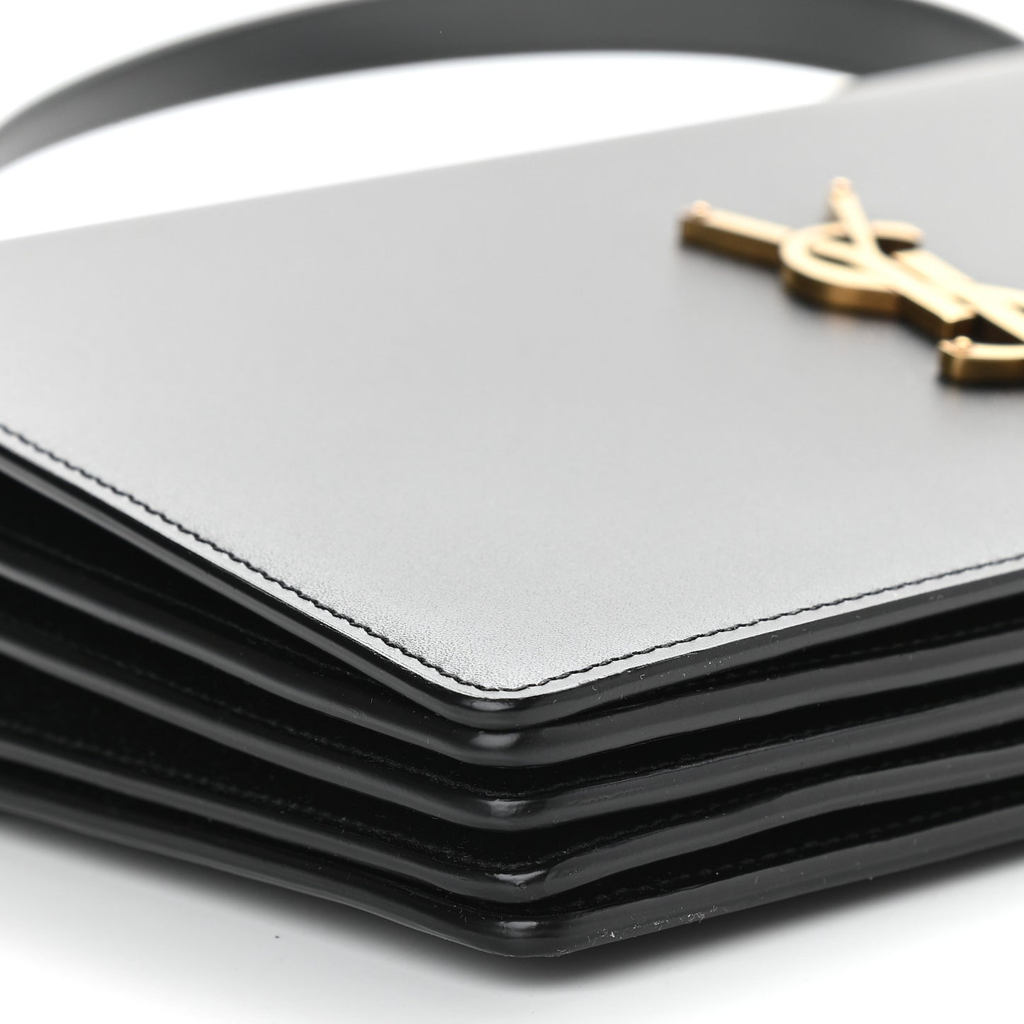 Smooth Calfskin Shoulder Bag Black