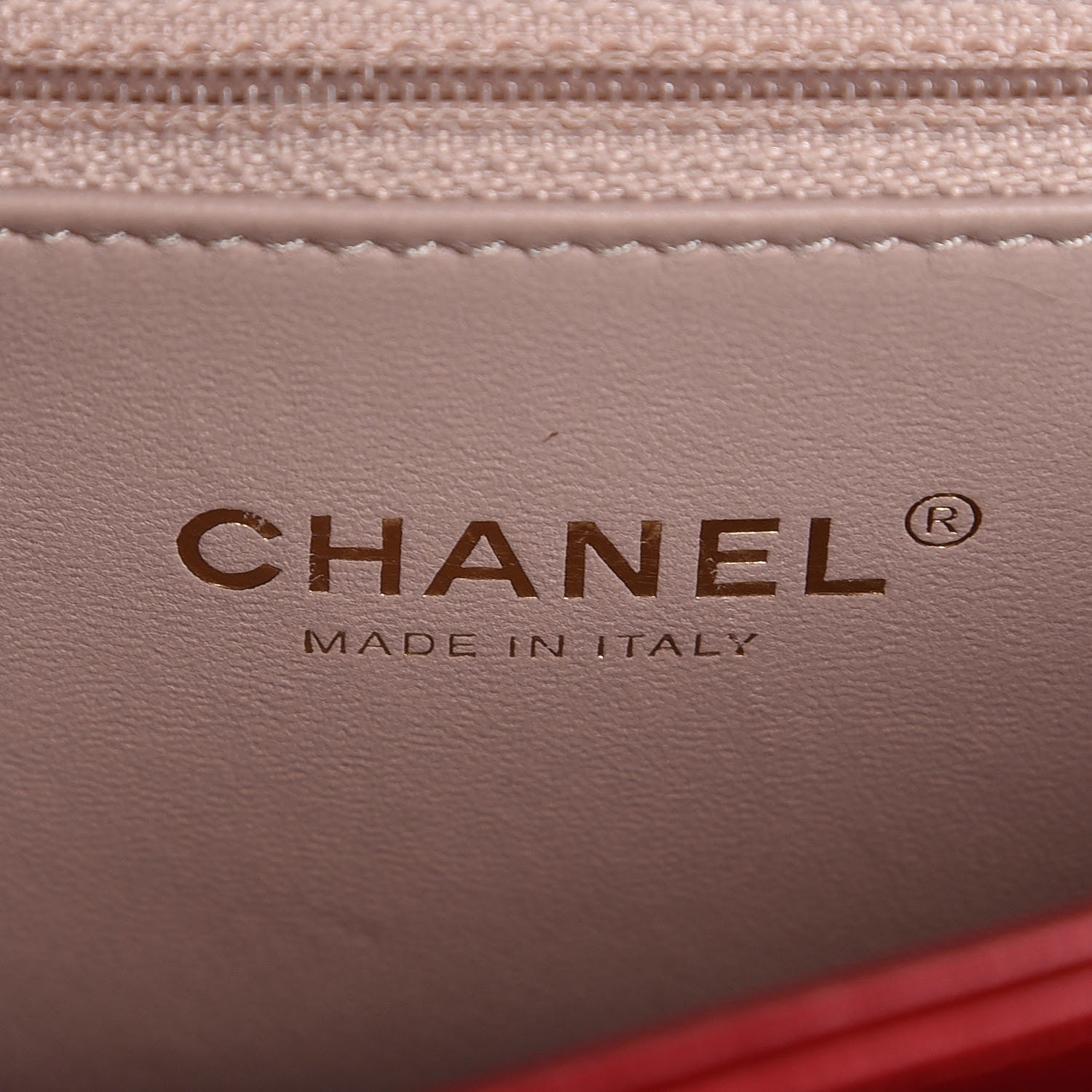 Chanel Iridescent Calfskin Quilted Small Straight Lined Flap Red 6 of 7