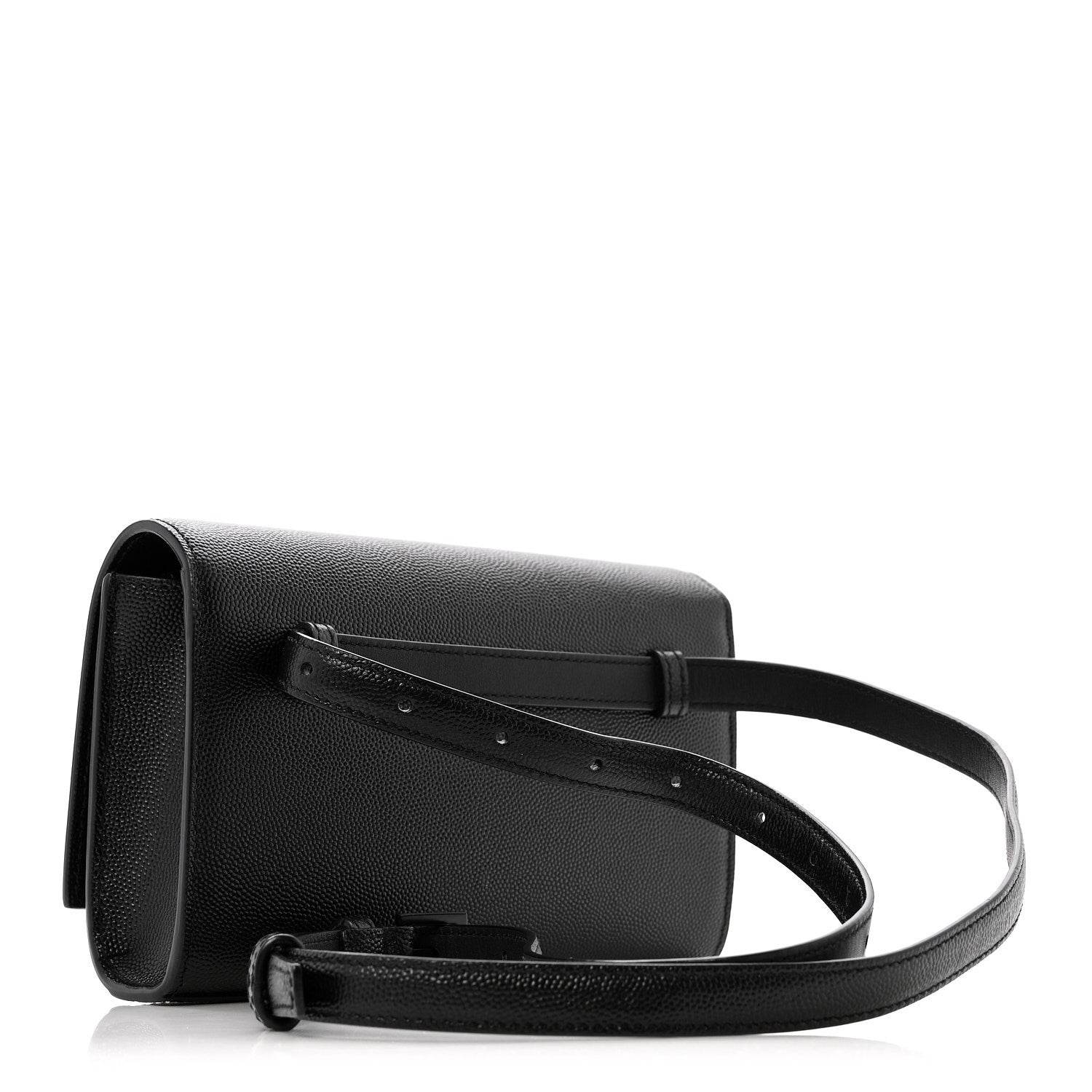 Saint Laurent Grain De Poudre Monogram Kate Belt Bag Black 3 of 11