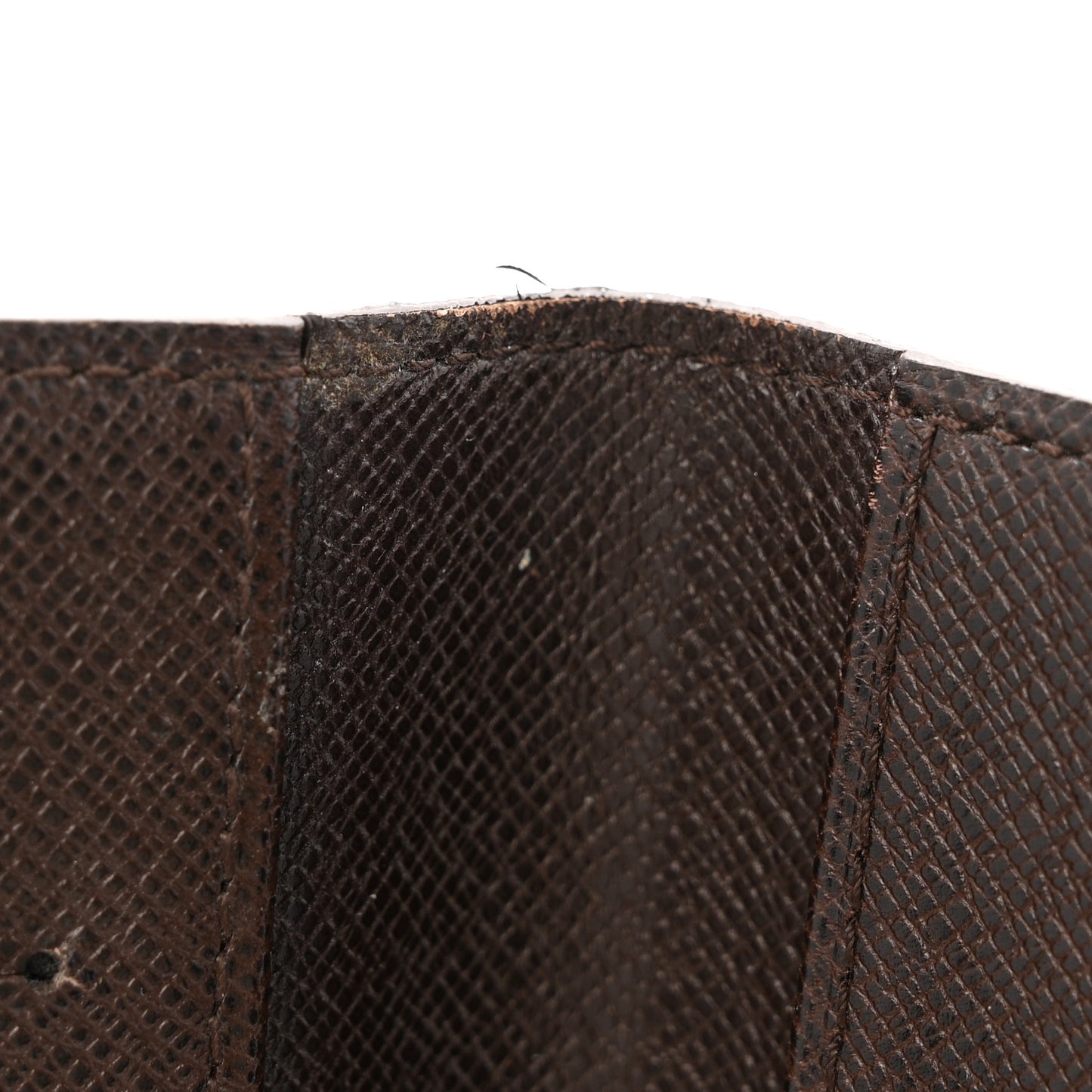 Damier Ebene Checkbook Cover Wallet