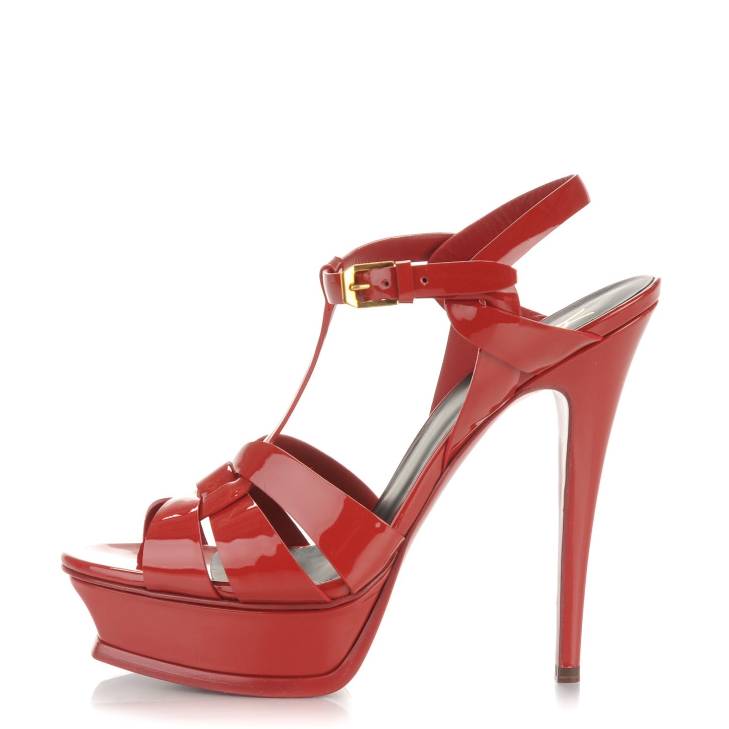 Patent Tribute 105 Platform Sandals 39 Red