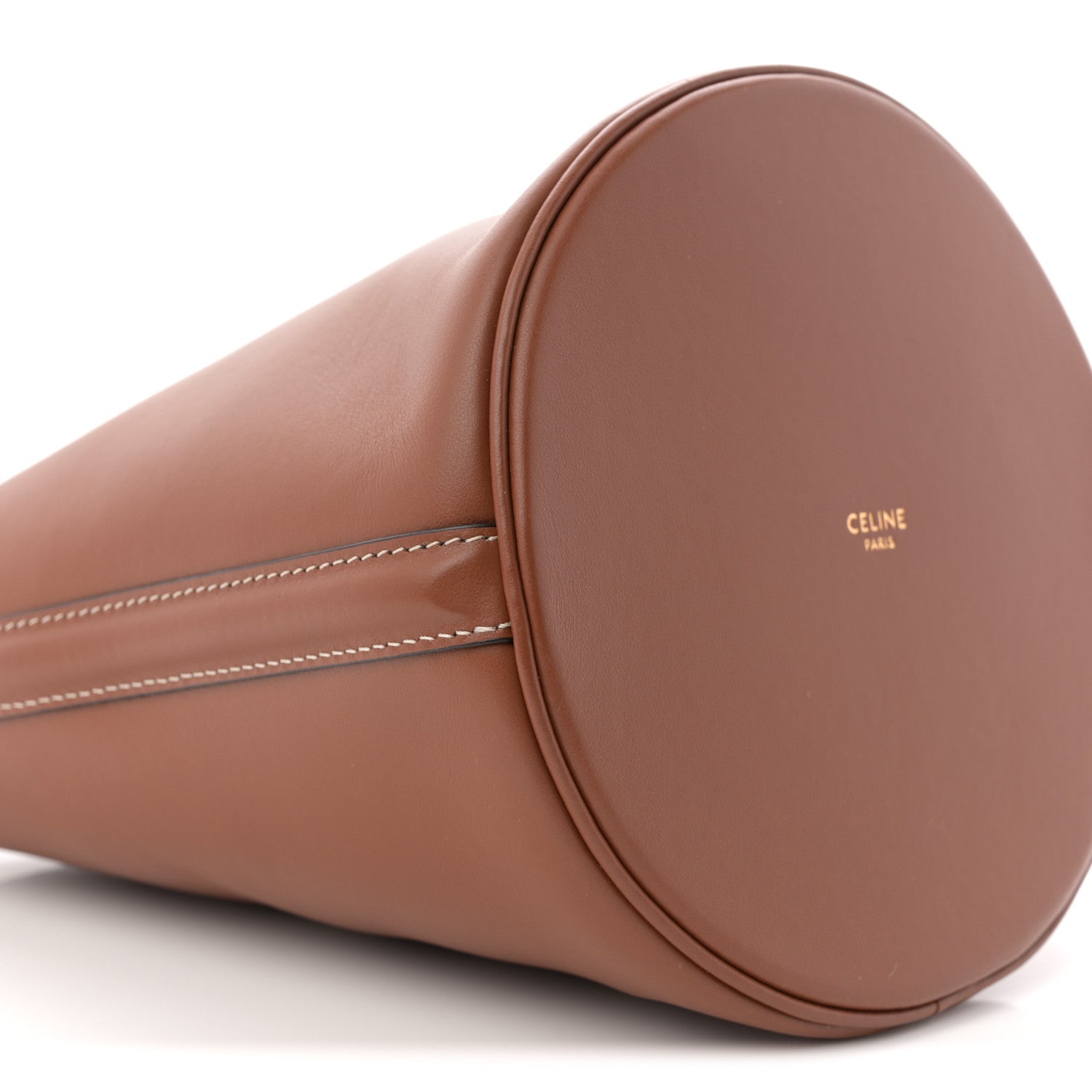 Celine Smooth Calfskin Teen Bucket 16 Tan 9 of 10