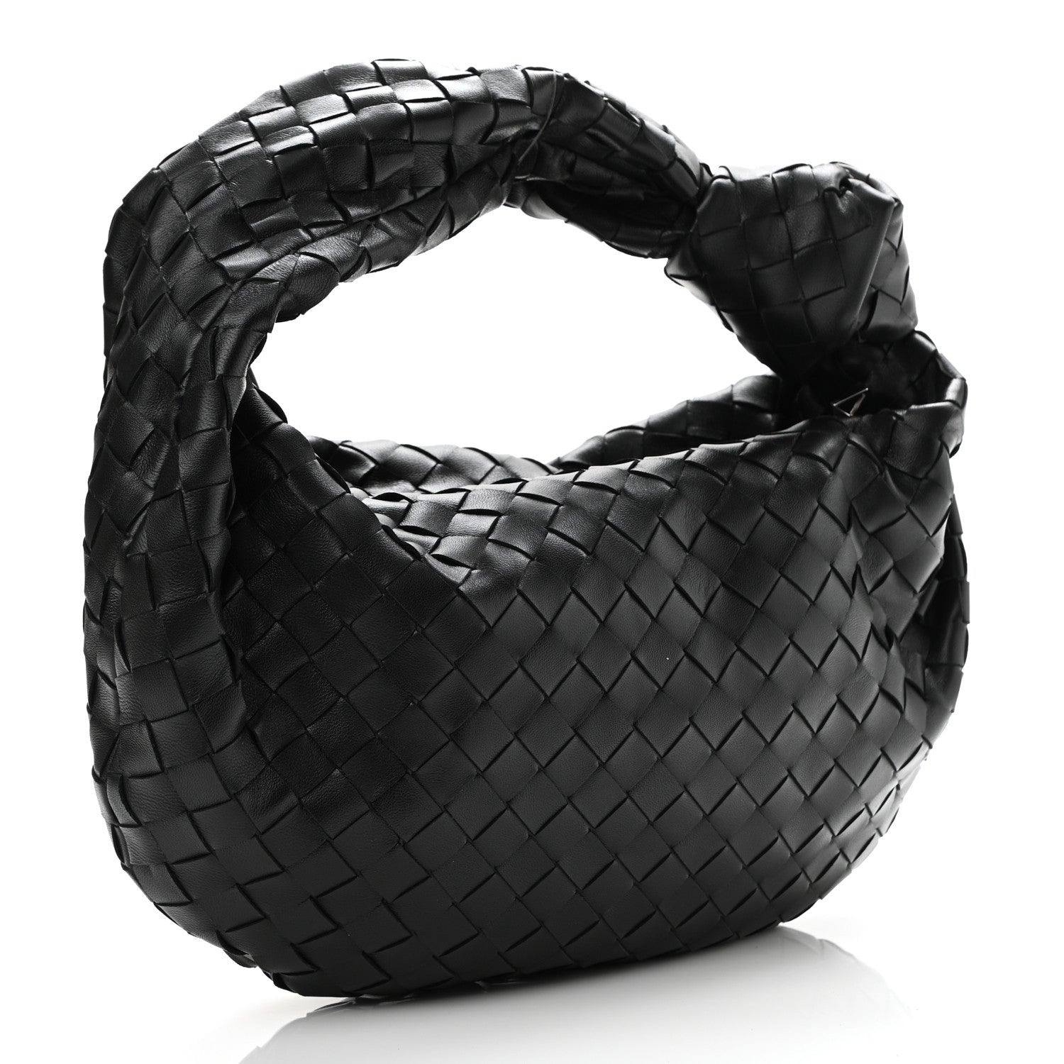 Bottega Veneta Nappa Intrecciato Teen Jodie Hobo Black 3 of 10