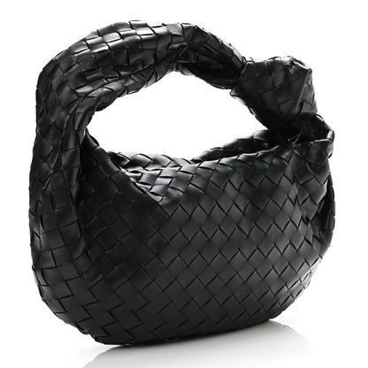 Bottega Veneta Nappa Intrecciato Teen Jodie Hobo Black 3 of 10