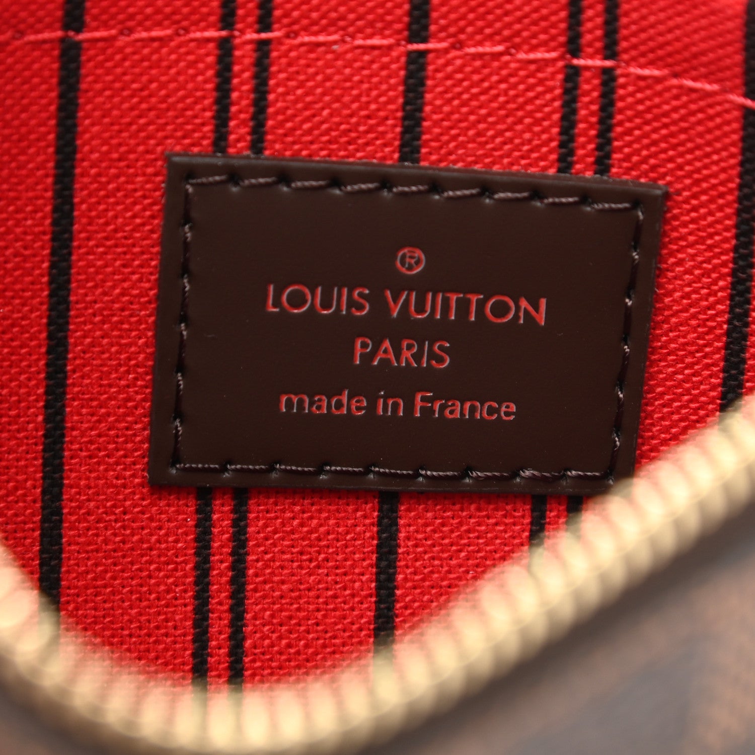 Louis Vuitton Damier Ebene Neverfull PM Pochette 6 of 6