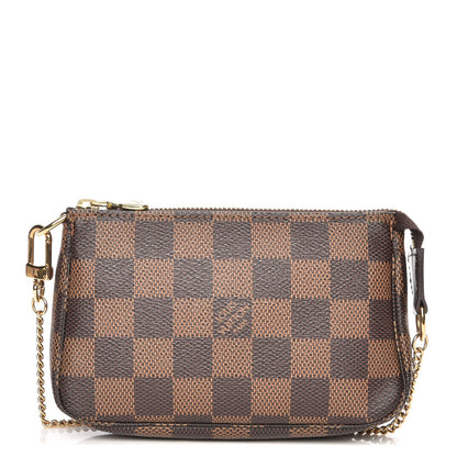 Louis Vuitton Damier Ebene Mini Pochette Accessories 1 of 8