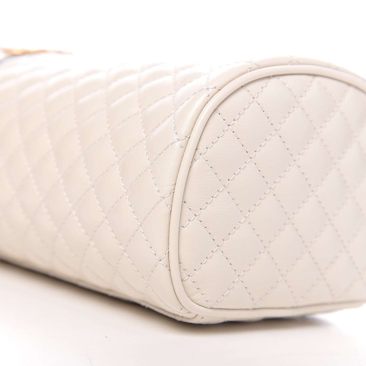 Gucci Calfskin Trapuntata Zumi Belt Bag Off White 8 of 10