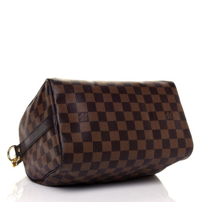 Louis Vuitton Damier Ebene Speedy Bandouliere 25 6 of 19