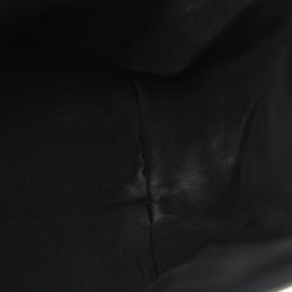 Chanel Bullskin Stitched Medium Shopping Bag Black 12 of 13