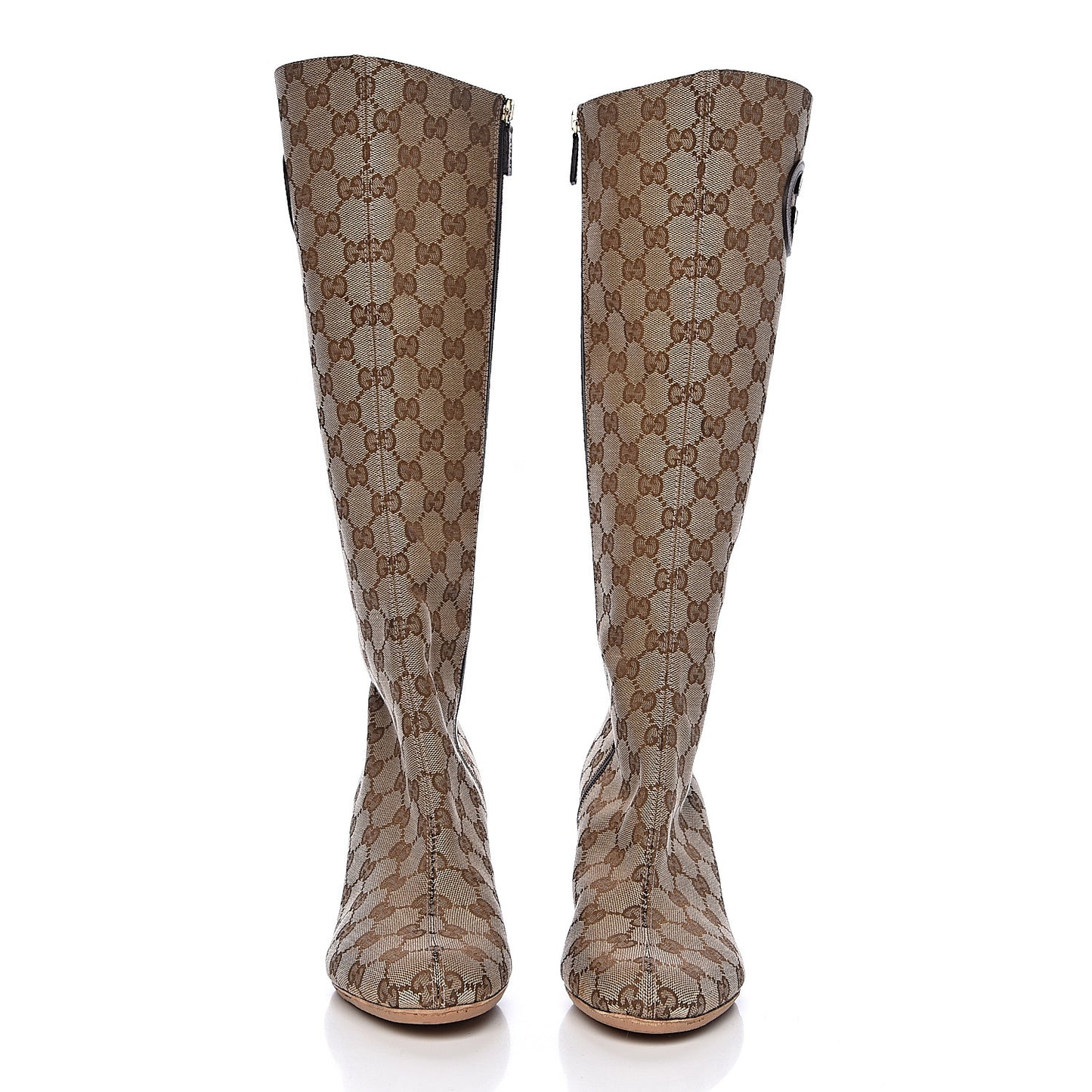 Monogram Interlocking G Knee High Boots 9