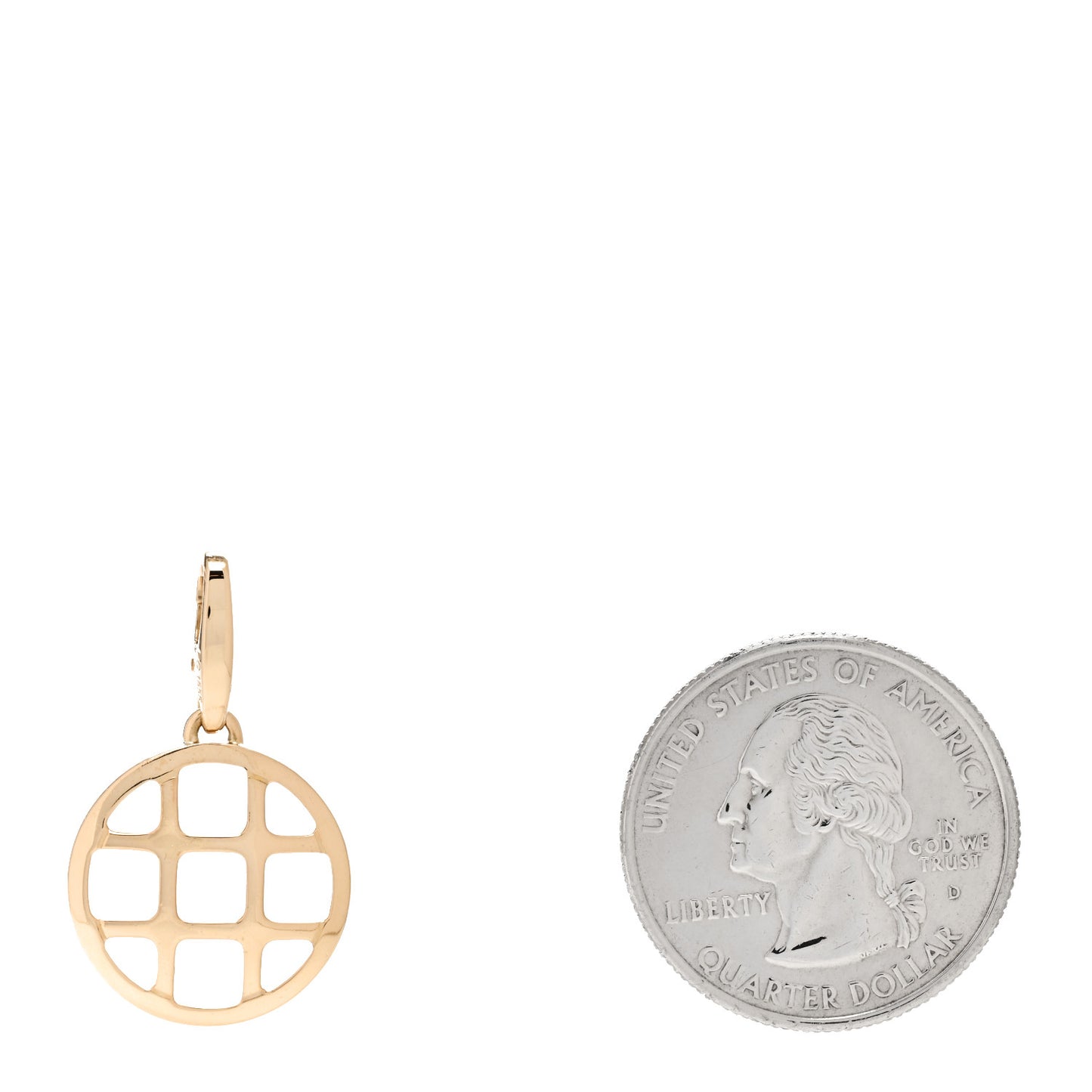 18K Yellow Gold Pasha de Cartier Charm Pendant
