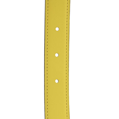Hermes Epsom Swift 24mm Collier De Chien CDC Belt 75 Nata Lime 3 of 7