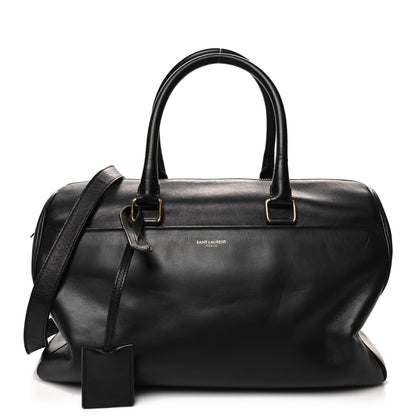 Saint Laurent Calfskin Classic Duffle 6 Black 1 of 15