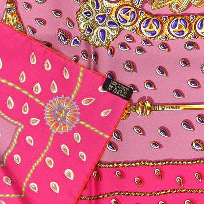 Hermes Silk Tresors Retrouves Scarf 90 3 of 4