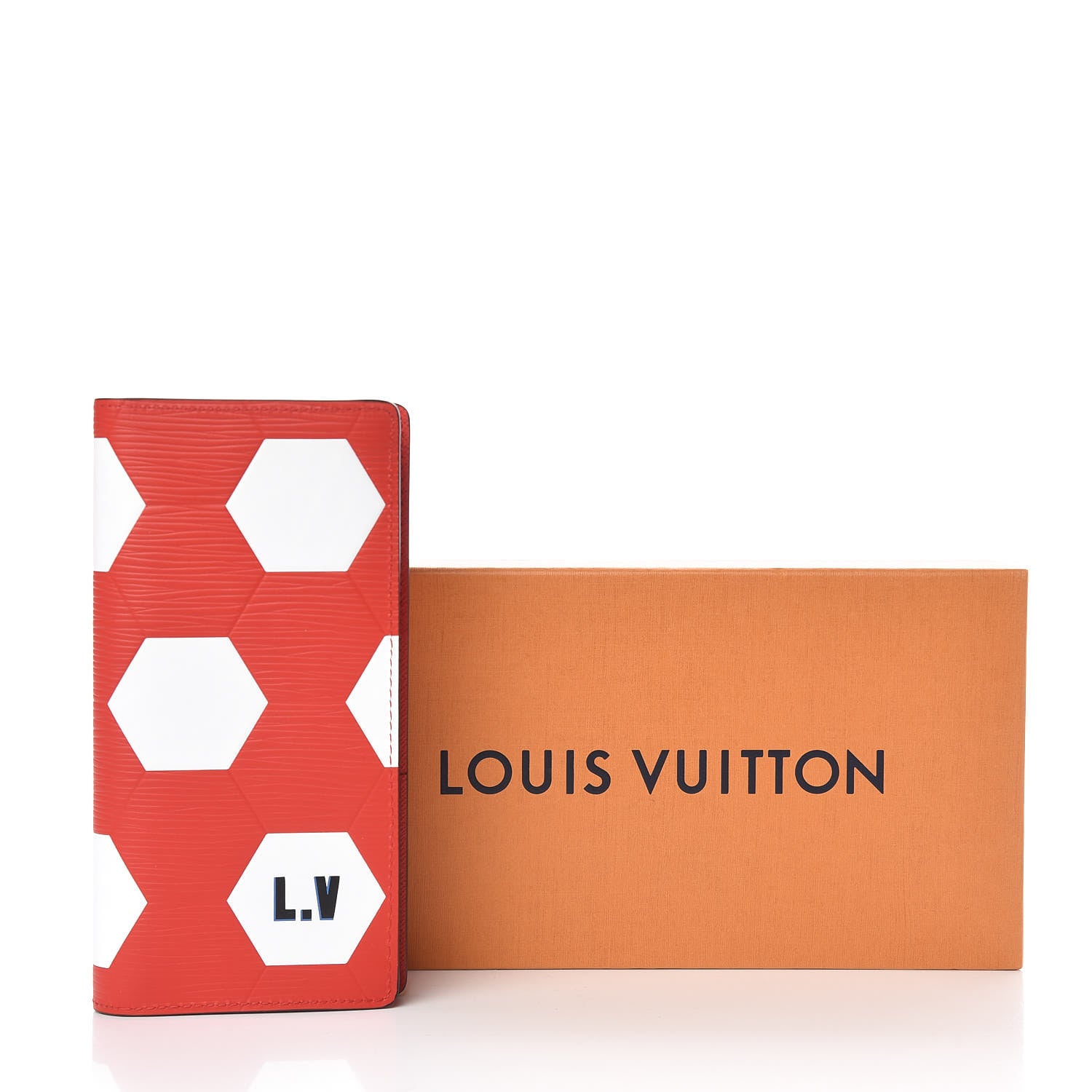 Louis Vuitton Epi World Cup Brazza Wallet Red 8 of 8
