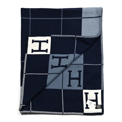 Hermes Wool Cashmere Avalon III Blanket Caban Ecru 2 of 3