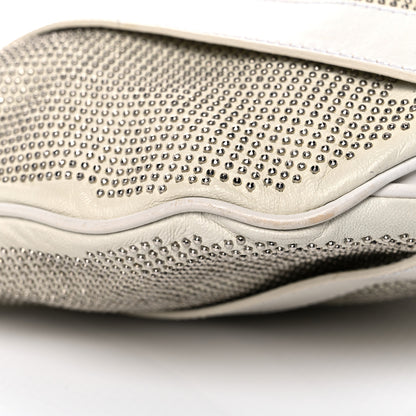 Burberry Calfskin Studded Hobo White 22 of 34