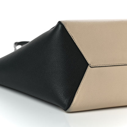 Louis Vuitton Calfskin Lockme Go Tote Black Vanilla 7 of 13