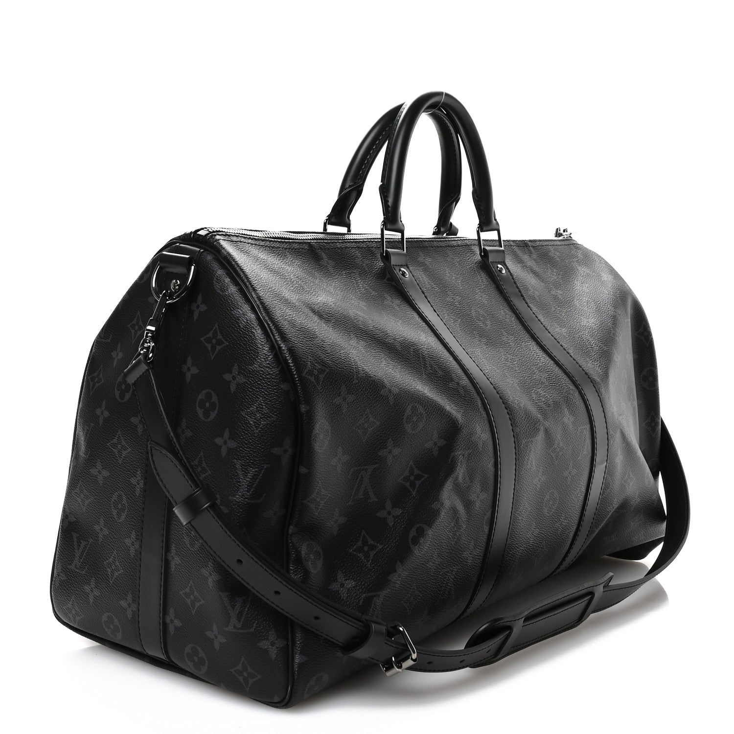 Louis Vuitton Monogram Eclipse Keepall Bandouliere 50 2 of 8
