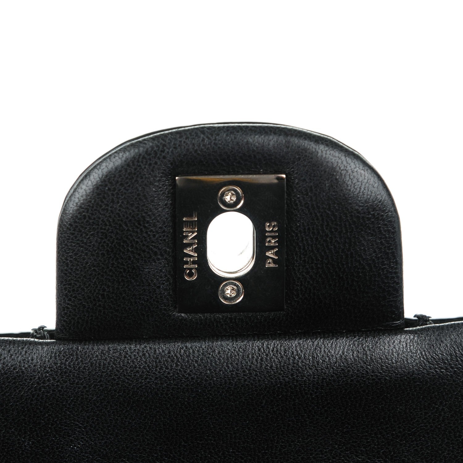 Chanel Patent Quilted Medium Double Flap Black 6 of 8