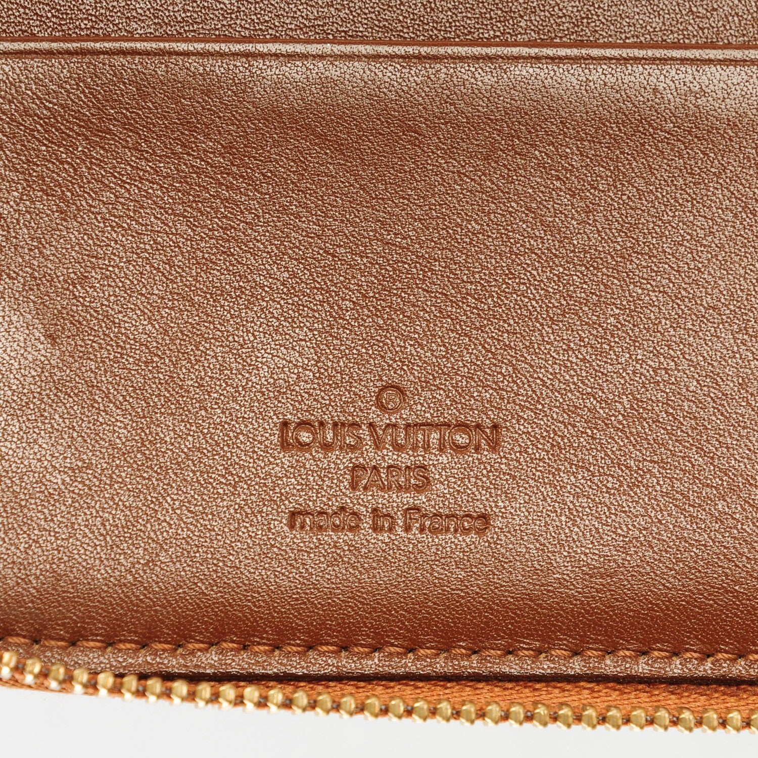 Louis Vuitton Vernis Eldridge Wallet Bronze 7 of 8