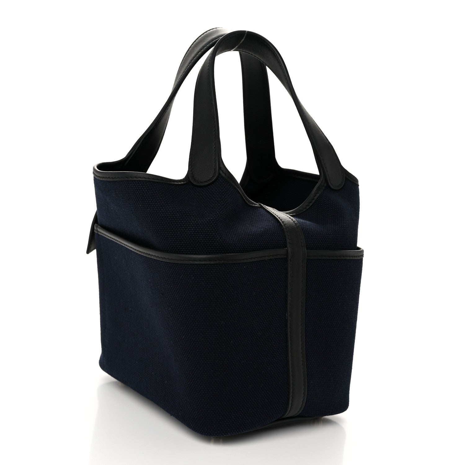 Hermes Toile Goeland Swift Cargo Picotin Lock 18 Caban Black 3 of 11