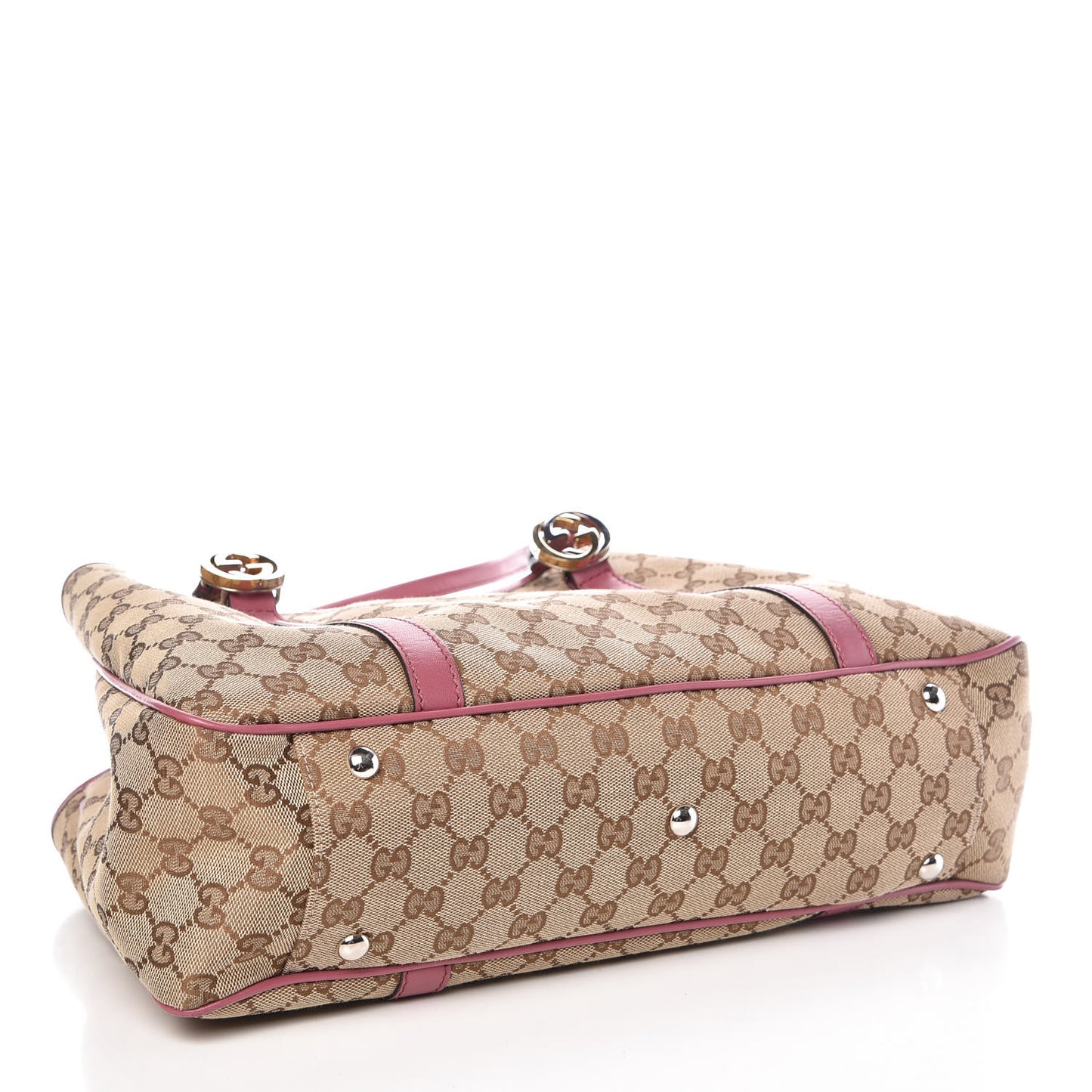 Monogram Medium Twins Tote Pink
