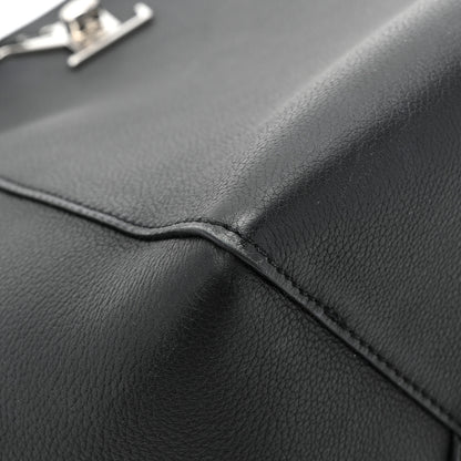 Louis Vuitton Calfskin Lockme Cabas Black 9 of 12