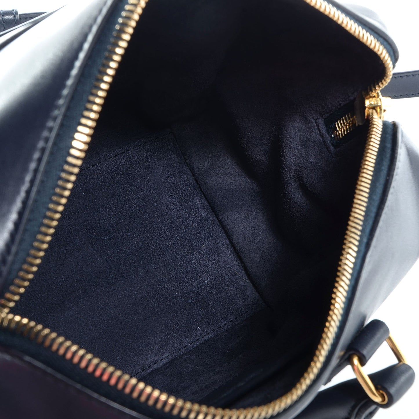 Calfskin Classic Baby Duffle Dark Blue