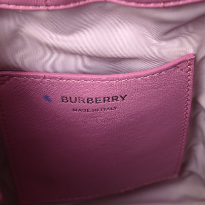 Burberry Lambskin Quilted Mini Lola Backpack Primrose Pink 6 of 12