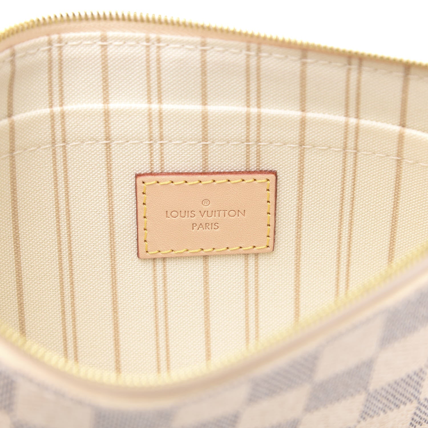 Louis Vuitton Damier Azur Neverfull MM GM Pochette 6 of 8