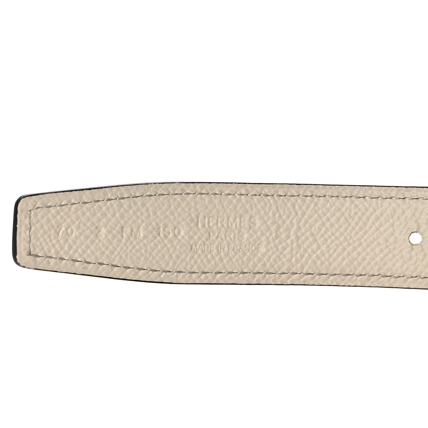 Hermes Swift Epsom 24mm Mini H Belt 70 Biscuit Nata 70 28 4 of 6