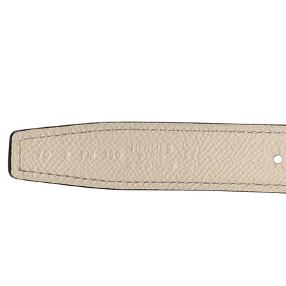 Hermes Swift Epsom 24mm Mini H Belt 70 Biscuit Nata 70 28 4 of 6