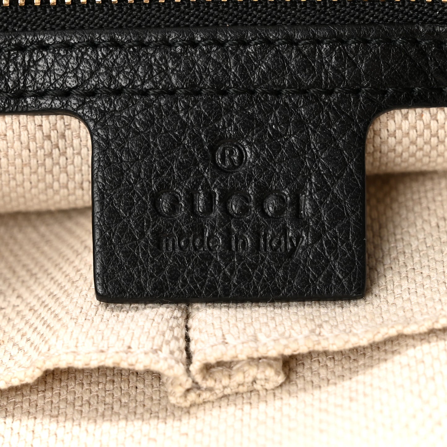 Pebbled Calfskin Medium Soho Chain Shoulder Bag Black