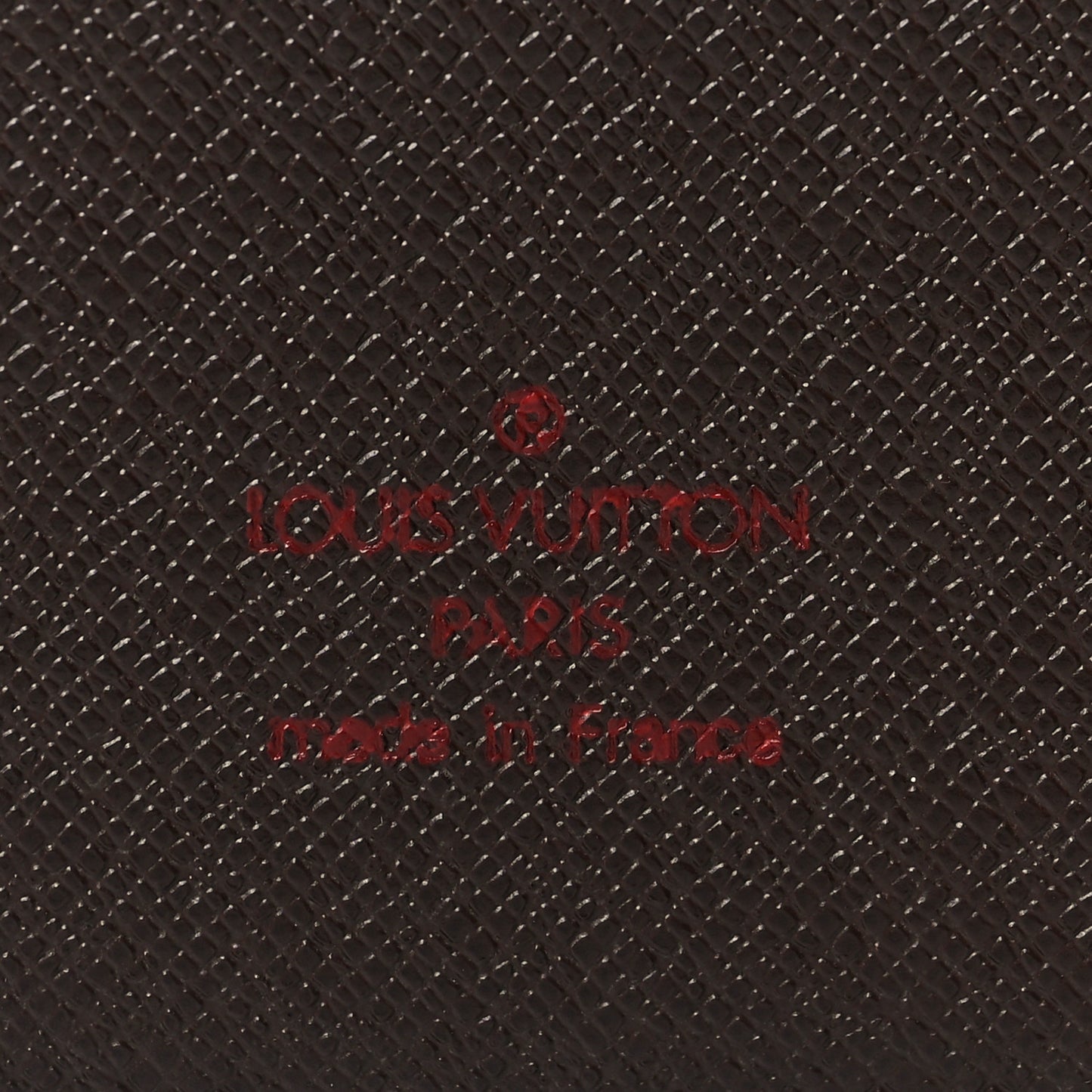 Damier Ebene Large Ring Agenda Cover