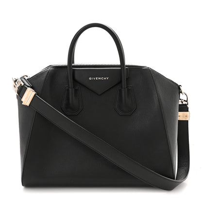 Givenchy Sugar Goatskin Medium Antigona Black 1 of 10