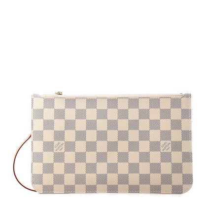 Louis Vuitton Damier Azur Neverfull MM GM Pochette 1 of 8