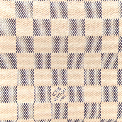 Louis Vuitton Damier Azur Neo Neverfull MM Rose Ballerine 7 of 22
