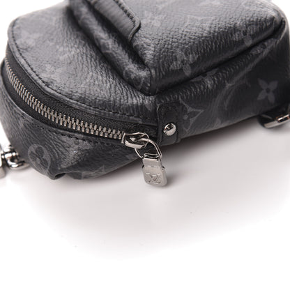 Louis Vuitton Monogram Eclipse Backpack Bag Charm 7 of 8