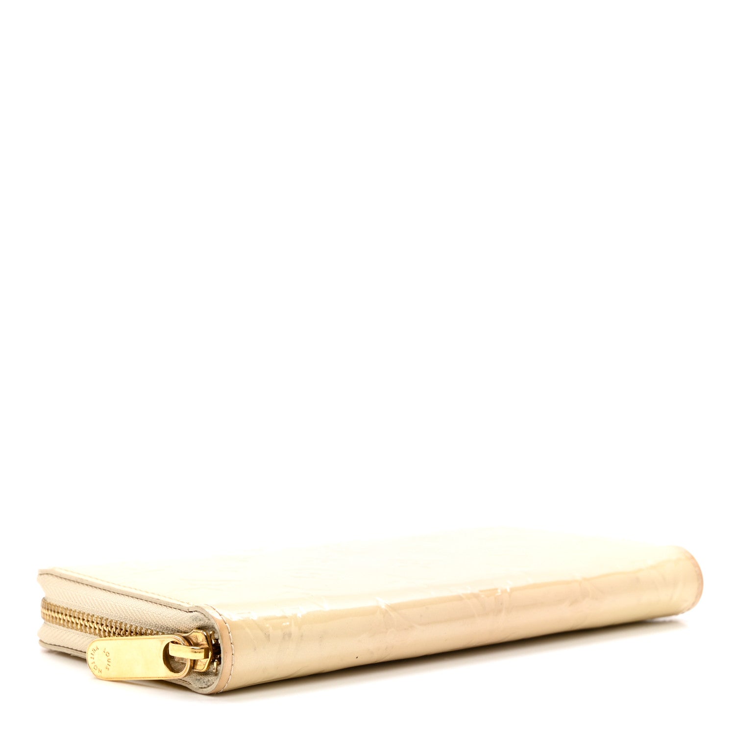 Louis Vuitton Vernis Zippy Wallet Blanc Corail 3 of 10