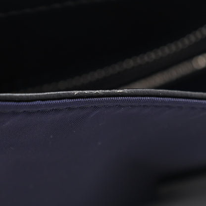 Burberry Nylon Logo Small Ardwell Tote Navy 12 of 13