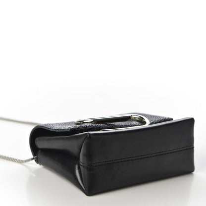 3.1 Phillip Lim 3.1 Calfskin Stingray Embossed Micro Alix Crossbody Bag Black 3 of 8
